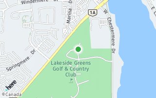 Map of 13 Lakeside Greens Close, Chestermere, AB T1X 1C2, Canada