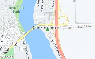 Map of Acreage Near Chestermere, Chestermere, AB T1X 1M3, Canada