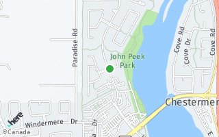 Map of 105 Stonemere Point, Chestermere, AB, Canada