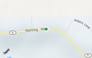 Map of Sterling Highway, Homer, AK 99603, USA
