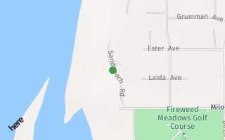 Map of 33865 Sandbeach Road, Anchor Point, AK 99556, USA