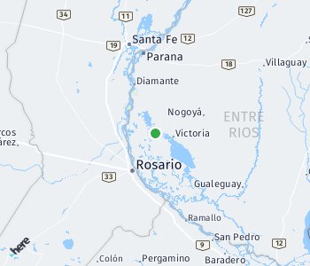 Lage des Taxitarifgebietes Rosario