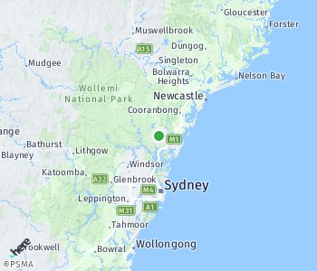 Area of taxi rate Central Coast