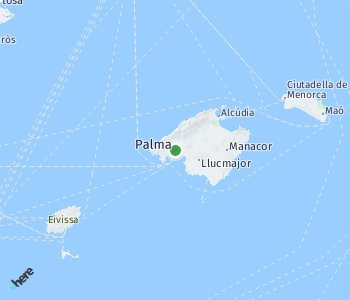 Lage des Taxitarifgebietes Palma de Mallorca
