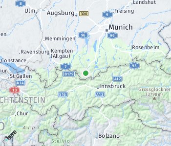 Lage des Taxitarifgebietes Garmisch-Partenkirchen