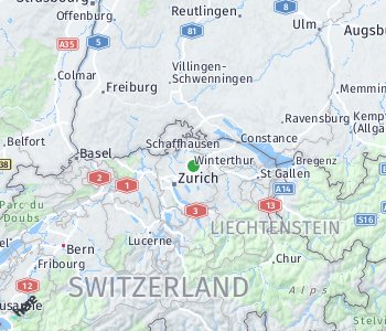 Lage des Taxitarifgebietes Winterthur