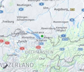 Lage des Taxitarifgebietes Lindau