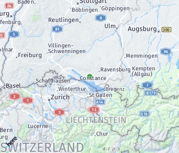 Lage des Taxitarifgebietes Bodenseekreis