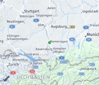 Area of taxi rate Memmingen