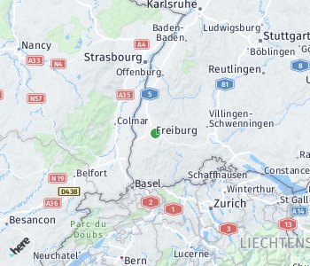 出租车费率布赖斯高-霍赫施瓦尔德地区的地区