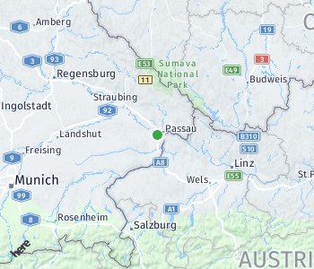 Area of taxi rate Landkreis Passau