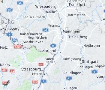 Ubicación de la zona de tarifas de taxiLandau in der Pfalz
