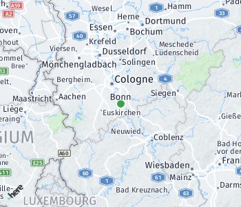 Lage des Taxitarifgebietes Bonn