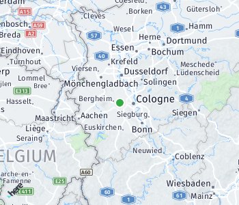 Lage des Taxitarifgebietes Rhein-Erft