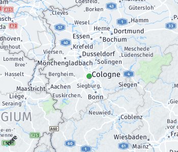 Lage des Taxitarifgebietes Köln