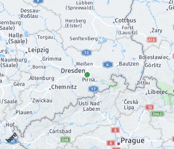 Lage des Taxitarifgebietes Dresden