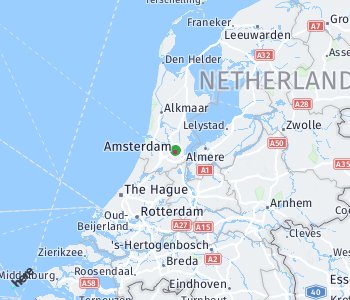 Area of taxi rate Amsterdam