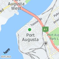 Port Augusta  map
