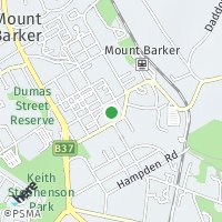 Mount Barker map
